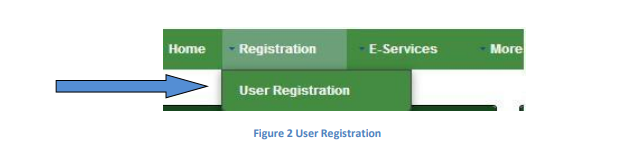 TNREGINET Website User Registration