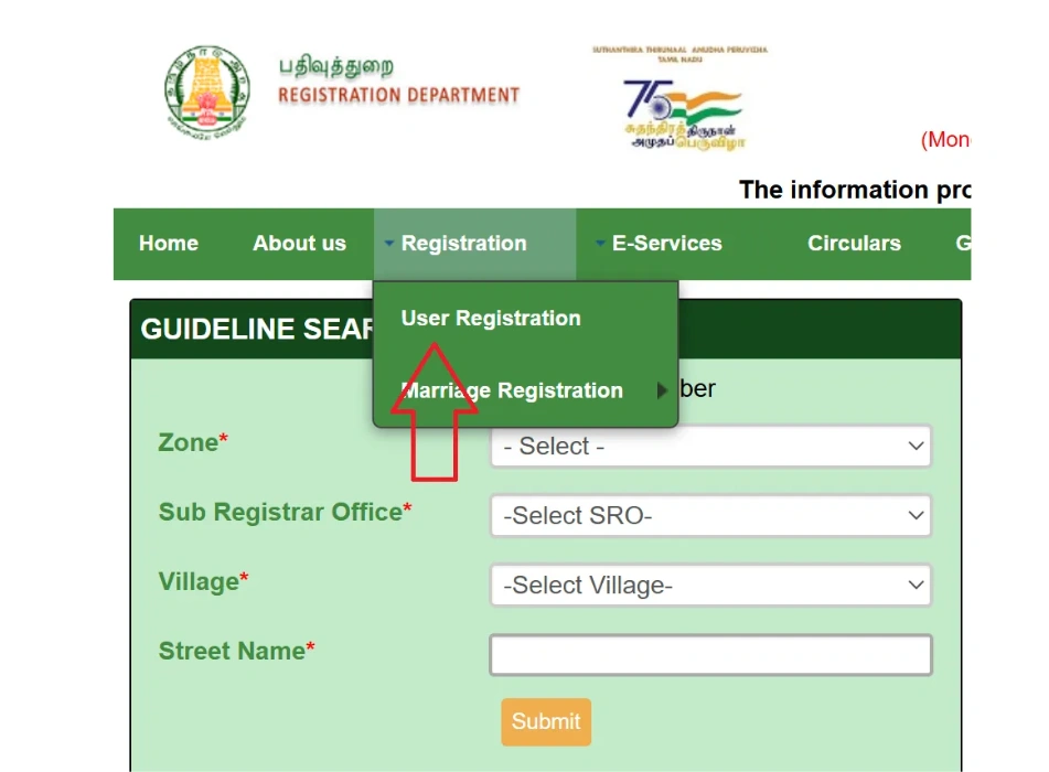 User Registration